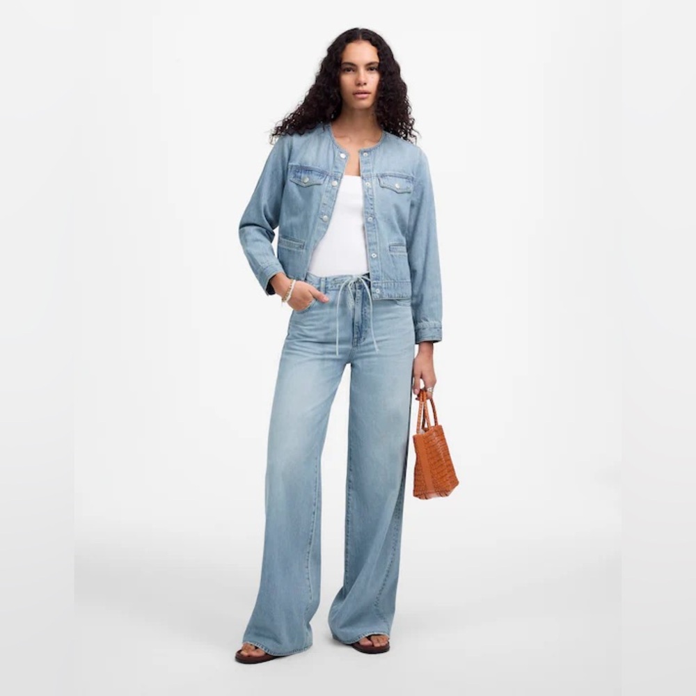 Madewell Superwide-Leg Jeans: Airy Denim Edition - Picture 2 of 9